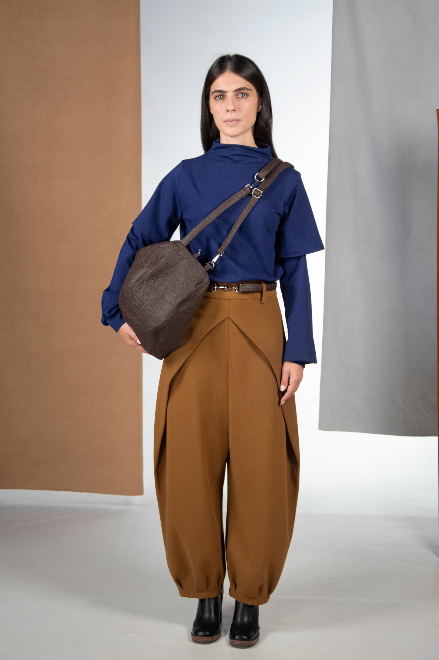 PANTALONE SAKURA NOCCIOLA VEGAN