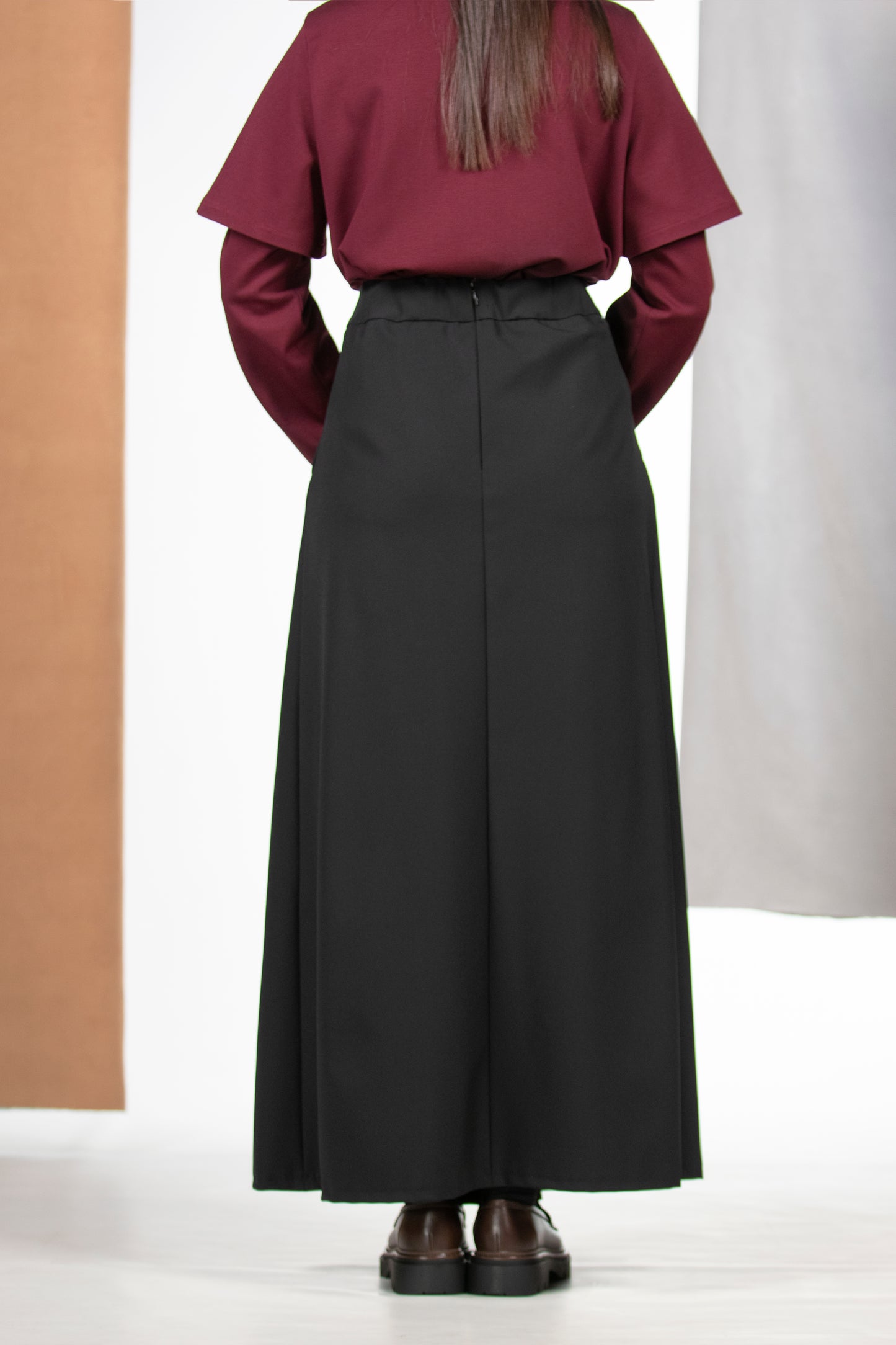 GONNA SALOPETTE TRASFORMABILE AZALEA NERA VEGAN