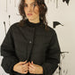 CAPPOTTO IMBOTTITO MUME NERO VEGAN