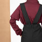 MAGLIA FATSIA BORDEAUX PUNTO MILANO VEGAN