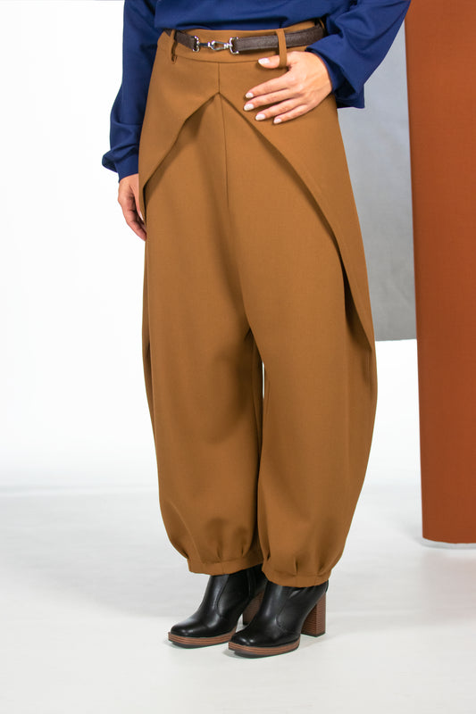 PANTALONE SAKURA NOCCIOLA VEGAN